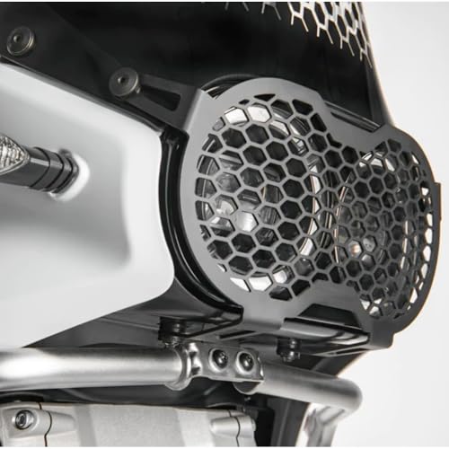 Cache phare moto DesertX 2023 grille protection accessoires phares - 3