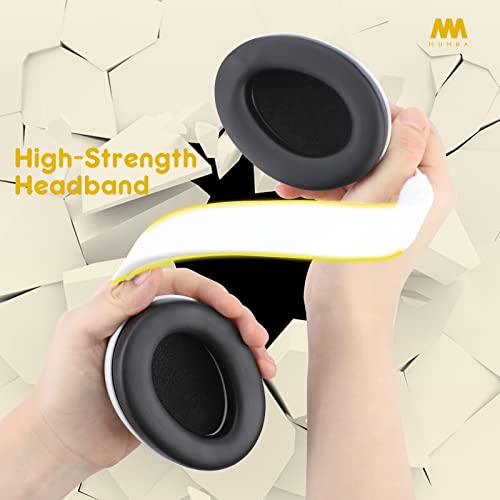 Image of mumba Baby Ear Protection Noise Cancelling Headphones for Babies and Toddlers Baby Earmuffs - Ages 3-24+ Months