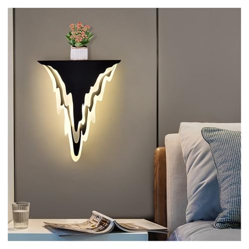 Lámpara de pared interior de almacenamiento nórdico con acabado gris premium 1625 4