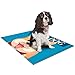 Actask Alfombrilla Refrescante para Perro(S-65x50CM) Actualización Engrosada, No tóxico, Sistema de autoenfriamiento, Cama de verano Cool Pet Cooler