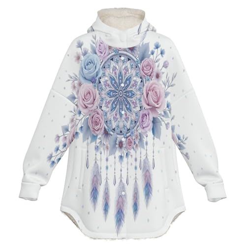Veste peluche chaude femme grand format pour stopper le froid de l'hiver avec style