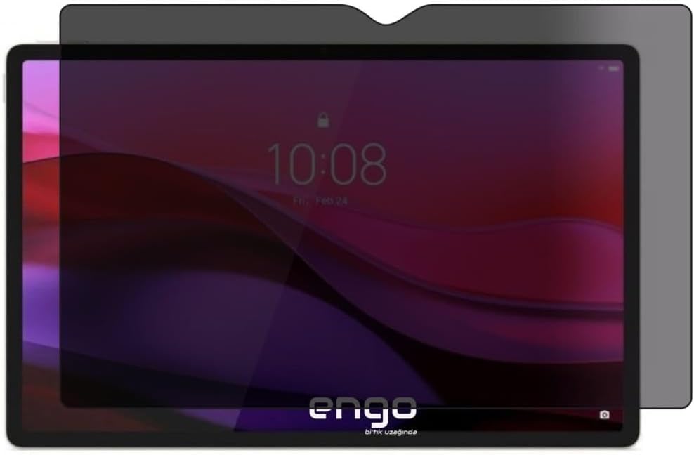 Engo Lenovo Yoga Tab Plus 12.7 inç Hayalet Ekran Koruyucu Privacy