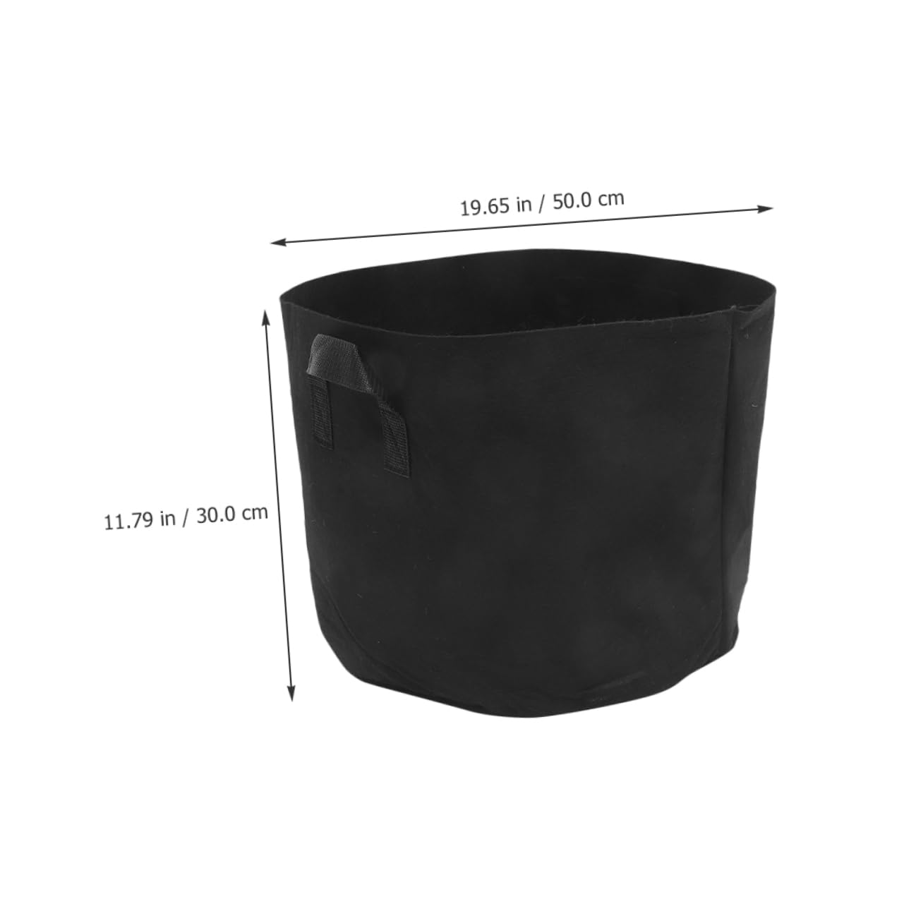 3 Piezas Bolsas de Cultivo para Plantas de Jardinería Unidades Macetas de Tela No Tejida para Plantación