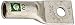 Morris 94042 Short Barrel Compression Lug, Copper, 1 Hole, 1 STR, 1/4 Stud.359-.469 ID-OD, 2.01-inch Length, Green