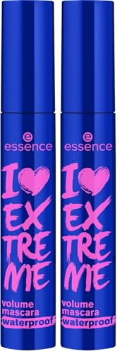 Essence - Mascara Volume I Love Extreme Waterproof (Lot de 2)