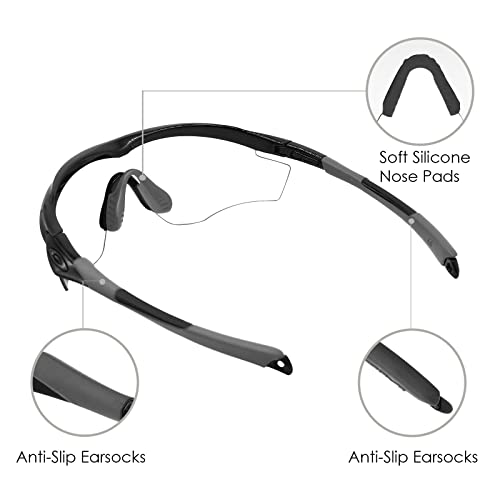 Image of BLAZERBUCK Replacement Sock Kits Earsocks & Nosepieces for Oakley M2 Frame XL Sunglass