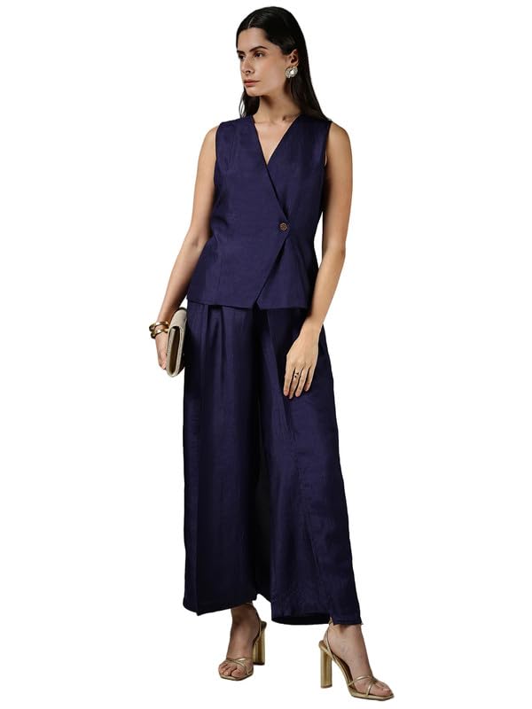 Women's Waistcoat & Trousers Co-ord Set