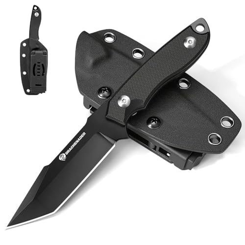 DRACHENADER Horizontal Carry Fixed Blade Knife 59-61 HRC D2
