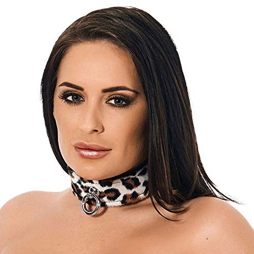 Rimba Collier Noir et Léopard Idéal pour Vos Sorties et Looks Casual Chic