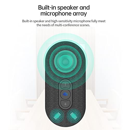 Microphone de conférence USB Jeffergarden micro omnidirectionnel 360 pour PC portable - 3