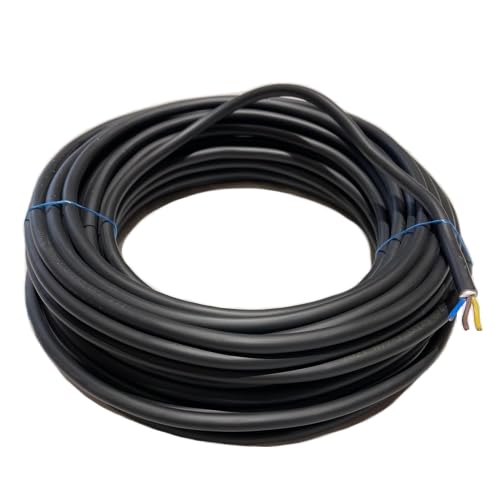 Starkstromkabel Elektrokabel Erdkabel NYY-J 3 * 1,5mm Erdleitung Kabel 25m Ring