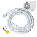 Gutter Downspout Extensions, Down Spout Drain Extension, 79/119/197in Long Gutter Downspout Extensions Flexible, 4” Diameter Thickened Under Deck Downspouts Drainage