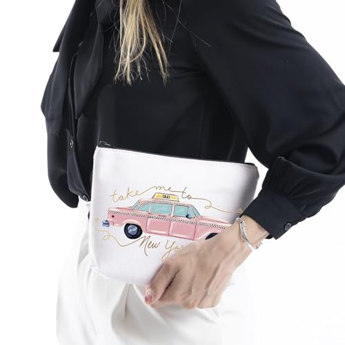 New York Vacation Gift NCY Bachelorette Party Favor Take Me to New York Zipper Pouch Makeup Bag (to New York EU) - Image 4