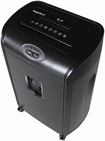 SimplyShred PM415D 15 Sheet Cross Cut Heavy Duty Paper Shredder