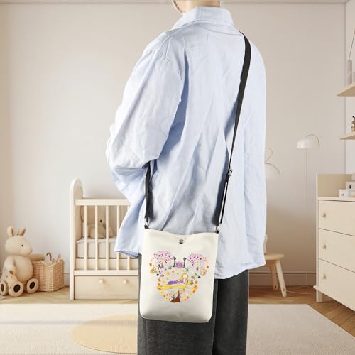 CMNIM Fairy Tales Gift Princess Sun Ears Crossbody Bag Movie Fans Gift Princess Sun Inspired Fairy Tale Messenger Bag 5
