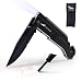 Freehawk 5 in 1 Multifunctional Tactical Survival Pocket Knife Folding Tactical Knife with LED Light, Magnesium Fire Starter, Seatbelt Cutter and Window Breaker for Outdoor Adventure and Camping