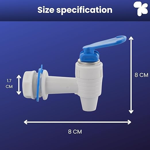Image of CSI INTERNATIONAL RO Service Plastic Dolphin Tap for RO Water Purifier - Compatible with Most RO, UV, UF Systems - Leak-Proof & Durable Plastic Faucet Tap for Water Dispenser (Pack of 10)
