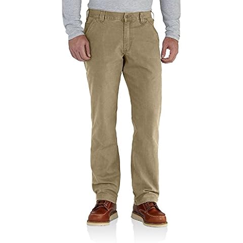 Carhartt Men's Rugged Flex Canvas Work Pants Cover