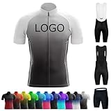 COITROZR Maillot Ciclismo Personalizado para Hombre & Mujer Ropa Ciclismo Mountain Bike de Ligero Secado Rápido con Logotipo del Equipo(K)