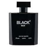 Black Intense Eau de Toilette Spray-Men’s Cologne, Long-Lasting Summer Fragrance for Men-Day and Evening Scent,Leather and Patchouli Fragrance,3.38 fl oz
