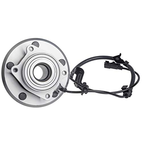 Tucarest 512478 Rear Left Wheel Bearing And Hub Assembly (Passenger Side) Compatible With 2010 11 12 13 14 15 16 17 18 19 Dodge Journey [5 Stud Hub W/Abs] Mb25301 Ha590362 #TOP2