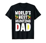 uomo caccia papà festa del papà papà dada pops hunter maglietta