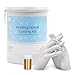 Chuckle - Kit de Moldes 3D Completo Alginato para Moldes de Manos de Niños y Adultos más Pintura Dorada - Preserva la Memoria de un Momento Especial con Una Escultura Inolvidable