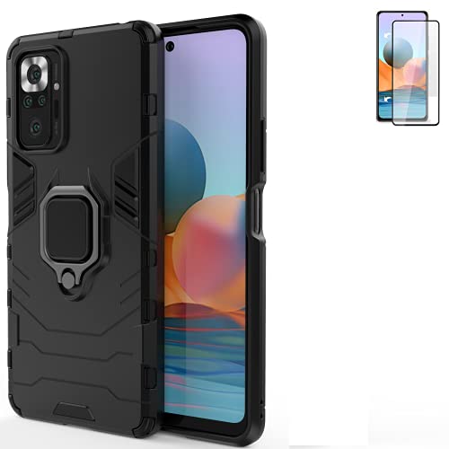 for Xiaomi Redmi Note 10 Pro Case with Glass Screen ...