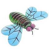 JOINPAYA Colgante De Abeja De Hierro Forjado Decoración De Pared Abejas Adorno De Jardín Para Exteriores Metal Artesanal Para Decorar Fachadas o Patios