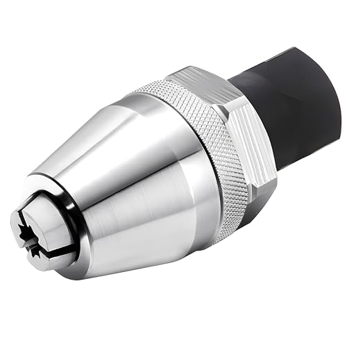 Saipor Damaged Bolt and Stud Extractor Tool 3/8" Drive Broken Stud Remover Bolt Extractor Fit 1/4" to 1/2" Rounded Studs for Broken Rounded Off