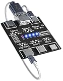 【ムイビエン】USBケーブルチェッカー 断線テスター LEDインジケーター搭載 Type-C Lightning MicroUSB 対応 ケーブル検査 DIY修理 [並行輸入品]
