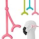 【Bone】3er Pack Maskenhalter Ohrhaken, Anti-Rutsch Maskenhalterung Hinterkopf, Verstellbares Silikon Maskenband, Entlastung Ohrenschoner Maskenverlängerung für Kinder Erwachsene - Helle