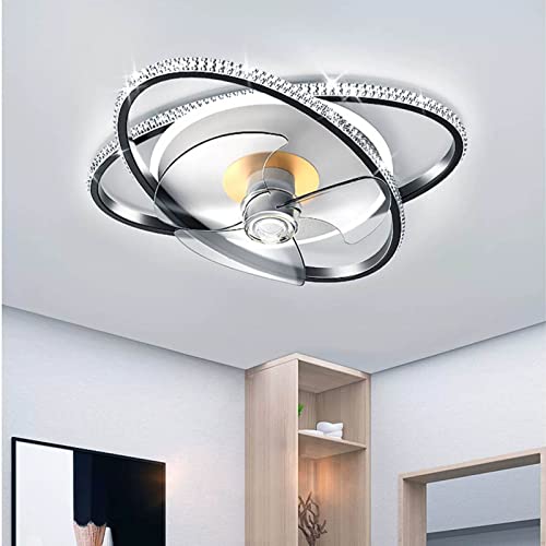 Ventilador de Techo con Control Remoto, 6 velocidades, Luces Ajustables de Tres Colores, Ideal para Sala de Estar, Dormitorio y Comedor.