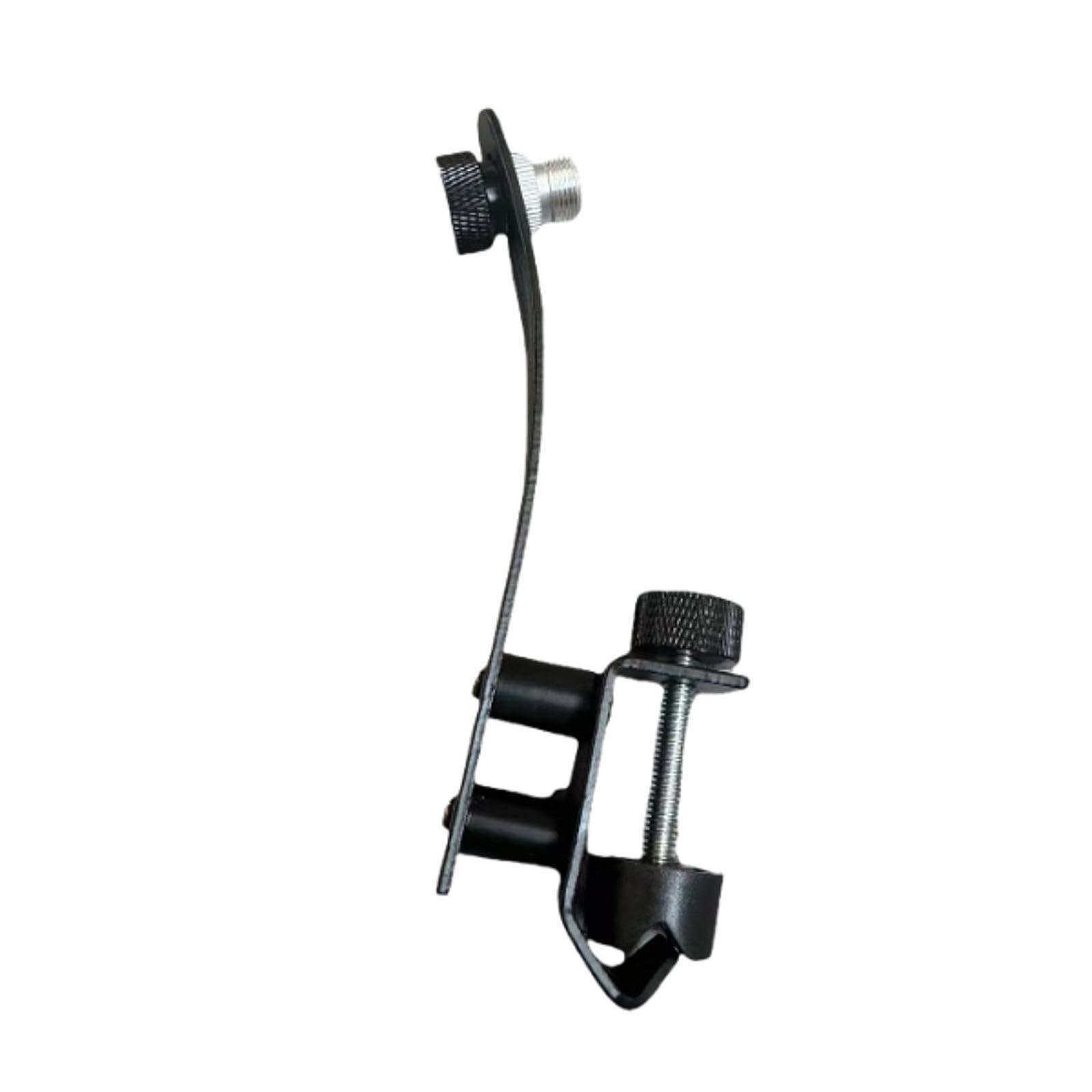 Drum Microphone Clip Adjustable Rim Mount Replacement Metal Universal Tom Mic Set Clamp Holder for Drum Kit