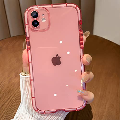 Coque iPhone 11 rose lumineuse pour retrouver son téléphone dans le noir
