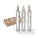 Produktbild waterworks 3 x Silver CO2-Zylinder I Geeignet fur SodaStream* u.v.a Wassersprudler I Fur bis zu 60 L pro Fullung *Nicht für Quick Connect