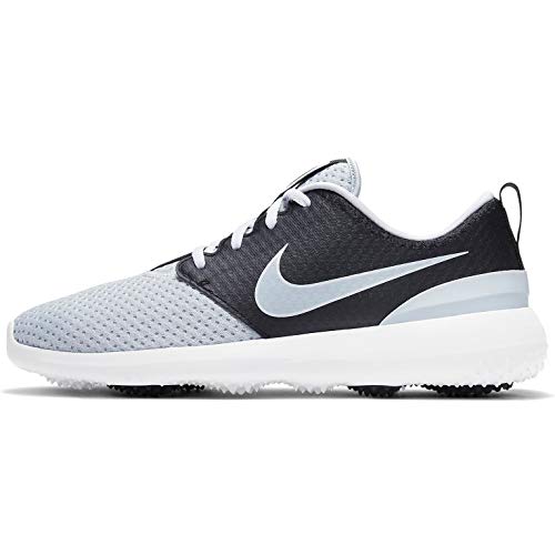 Nike Roshe G, Zapatos de Golf Unisex Adulto, Pure Platinum/Pure Platinum-Black-White, 44.5 EU