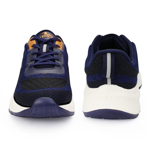 Image of ATHCO Mens Crysta Memory Foam Comfort Shoes|Running|Walking|Training|Gym|Jogging|Sneaker|Athletic|Laceup|Flexible|Lightweight|Dailyuse|Sports|Casual|ExtraSoft|Fitness