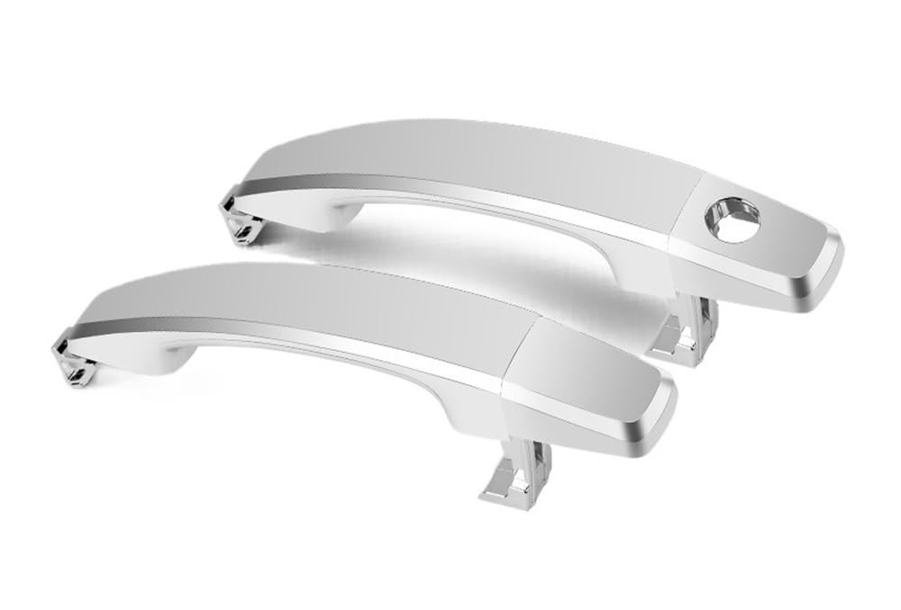 Bikkjbk 2Pcs 1 Keyhole Car Vehicle Door Handle Black Outer Exterior Door Handle For Holden For Captiva Sport For Aveo For Saturn For Vue 96468266 96468254 96468306 96468280
