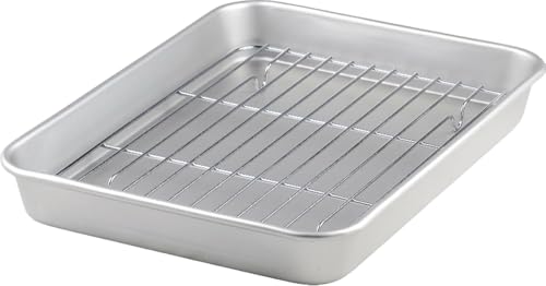 谷口金属 軽量で使いやすい バット トレー アミ付きセット 料理 27.8×21.3cm 4号 日本製 下ごしらえ 揚げ物 天ぷらのサムネイル