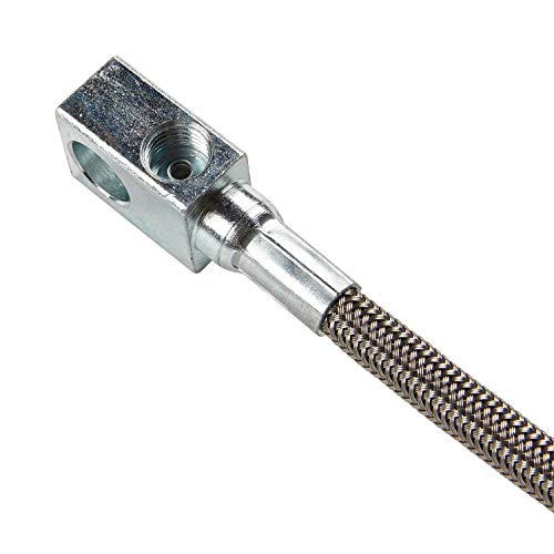 Rubicon Express Re1513 22" Rear Stainless Steel Brake Line #TOP2