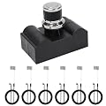 Grill Igniter Kit for Nexgrill 720-0896X 720-0898 720-0898A 720-0896B Replacemet for 6 Burner Grill, 7 Outlet Tact Push Button Spark Igniter with Wire Ignition Replacement Kits