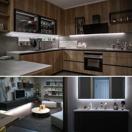 Tira de LED 12V 6.56Ft Luz Fría 6500K Dimmable miniatura 6