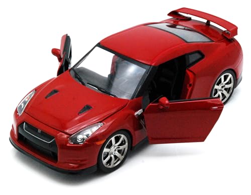 Modelo 2009 GT-R Hardtop 1:24 rojo