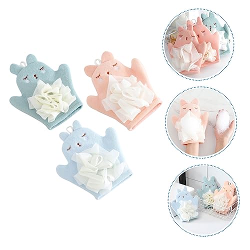 Microfibres de bain réutilisables lot de 9 pièces accessoires exfoliants - 7