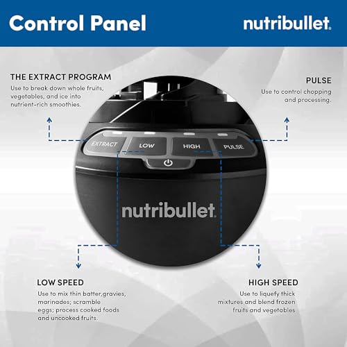 Nutribullet-Plastic-Combo-Blender-Powerful-1000-Watts-Motor-MixerGrinderSmoothie-Maker-Blender-for-Dry-Grinding-Wet-Blending-2-Unbreakable-Jars-16L-Extra-Large-Pitcher-Tamper-Black