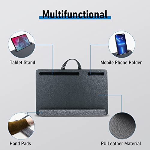 Lap Desk - Portable Laptop Lap Desk With Pillow Cushion, 21.7 Inch Laptop Desk With Anti-Slip Strip For Home Office Working And Reading #TOP2