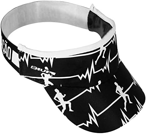 Viseira para Corrida Hupi Run Beats Preto