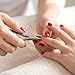 Cuticle Nipper with Cuticle Pusher-Professional Grade Stainless Steel Cuticle Remover & Cutter-Durable Manicure and Pedicure Tool-Beauty Tool Perfect for Fingernails and Toenails