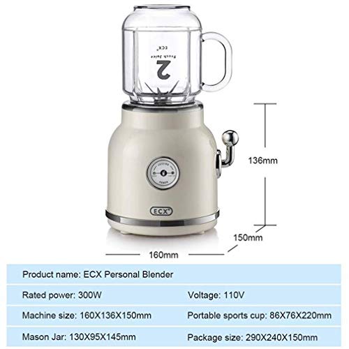Professional-Countertop-Blender-Portable-Blender-for-Kitchen-Food-Processor-Kitchen-Blender-Food-Mixer-300W-Smoothie-Maker-13500-RPM-Multifunctional-Blender-for-Smoothies-and-Milkshakes-White